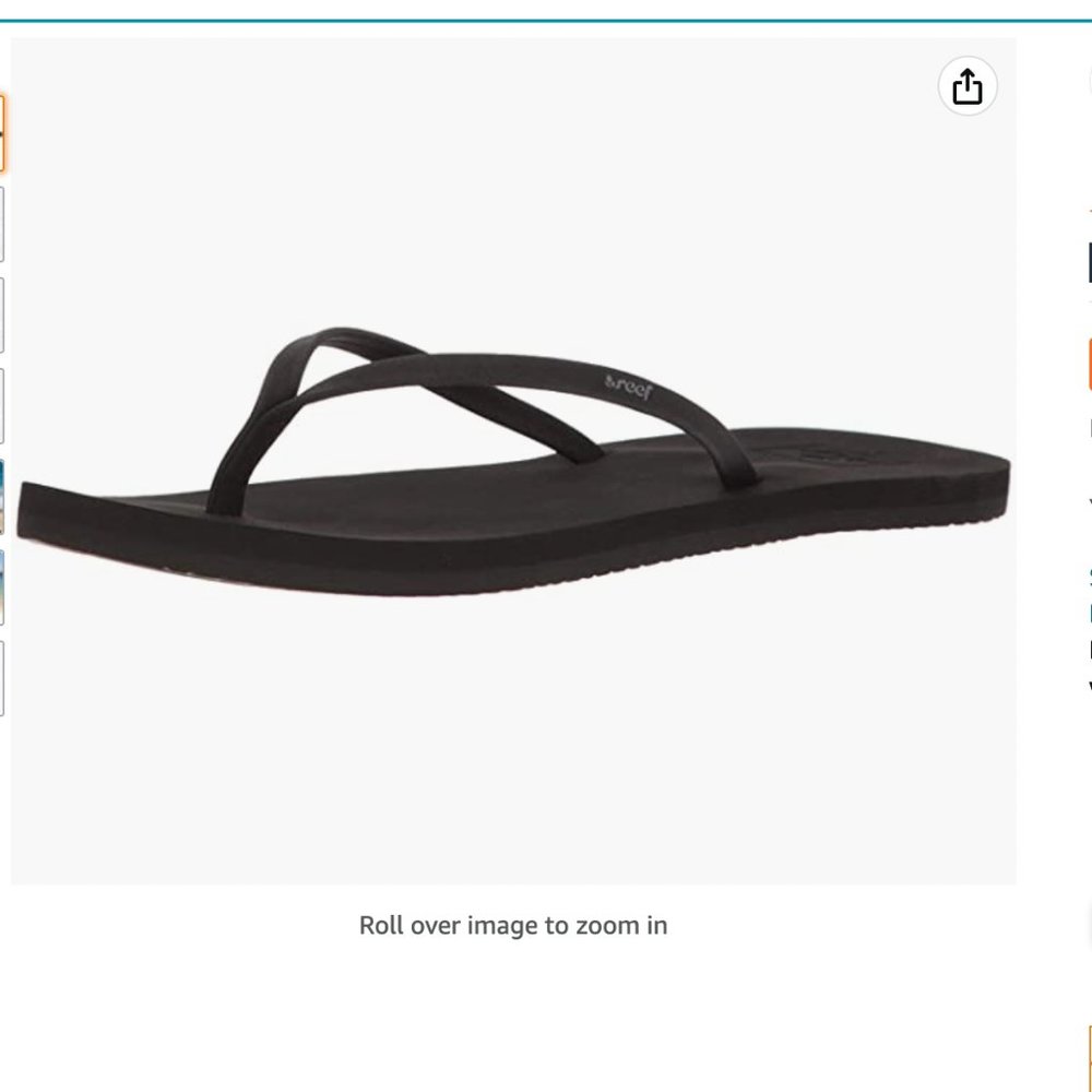 BRAND NEW Reef Women's Bliss Nights Sandals Black